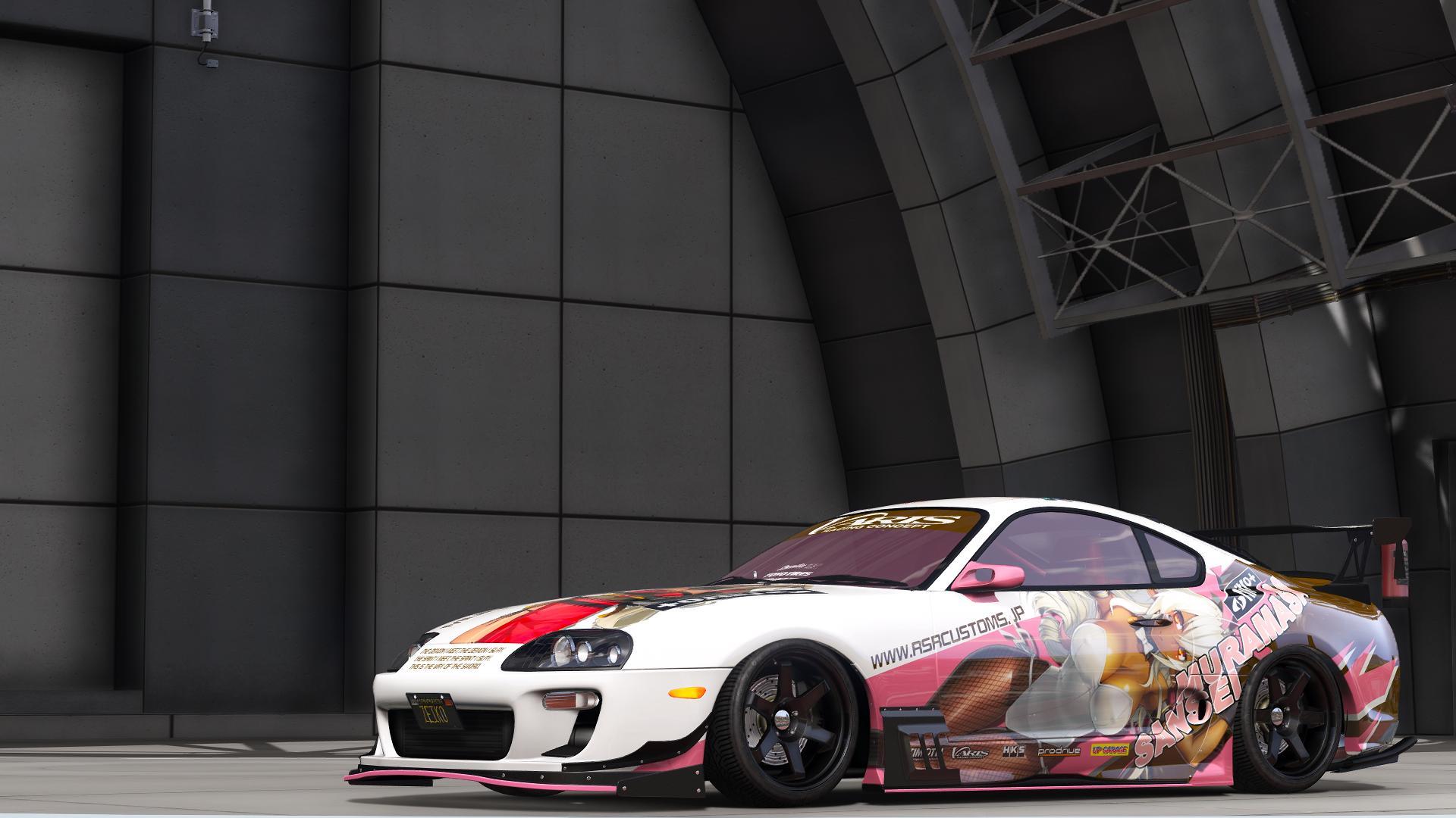 Sansei Muramasa (Nitro plus blasters) Supra Itasha - GTA5 ... Sansei Muramasa (Nitro plus blasters) Supra Itasha - GTA5 ...